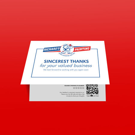 THANK YOU CARDS 4" x 6"