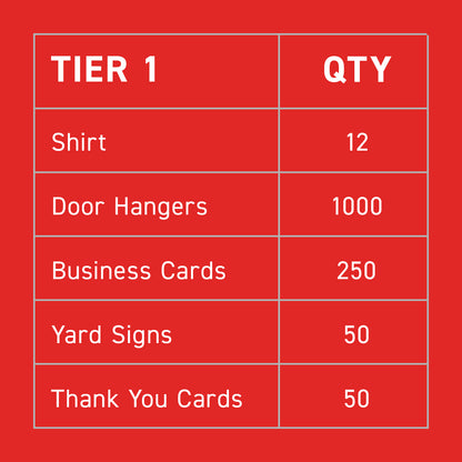 STARTER PACKS - BUNDLE DEAL